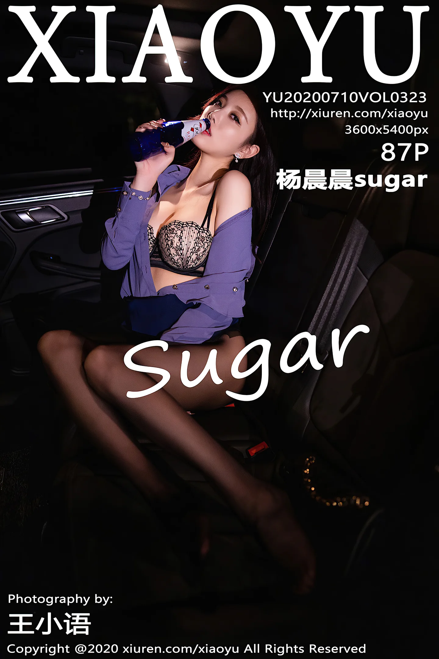 [XiaoYu画语界]Vol.323_女神杨晨晨suga阳朔旅拍豪车内半脱露性感内衣完美诱惑写真87P-秀人网 - XiuRen.Pro